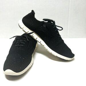 Cole Haan Zerogrand black knit tennis shoes in 9 ½ B